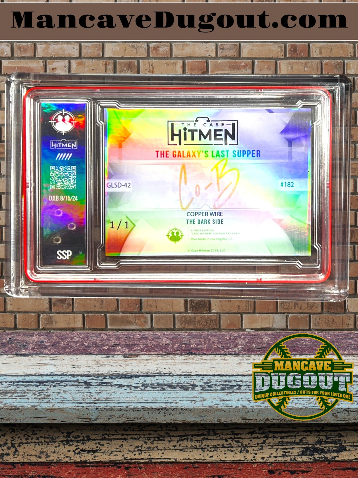 The Case Hitmen – 2024 The Galaxy’s Last Supper – Copper Wire Edition - The Dark Side • #181 • #182 • #GLSD 42 • 1/1