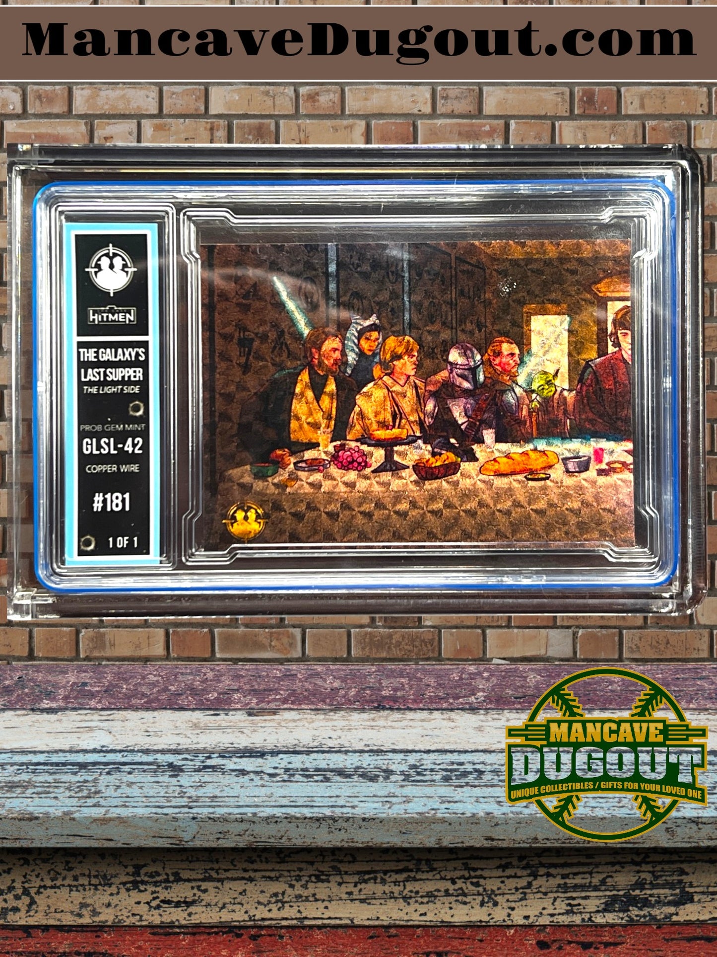 The Case Hitmen – 2024 The Galaxy’s Last Supper – Copper Wire Edition - The Dark Side • #181 • #182 • #GLSD 42 • 1/1