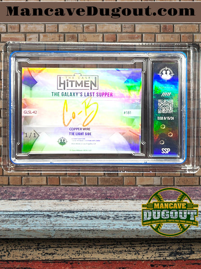 The Case Hitmen – 2024 The Galaxy’s Last Supper – Copper Wire Edition - The Dark Side • #181 • #182 • #GLSD 42 • 1/1