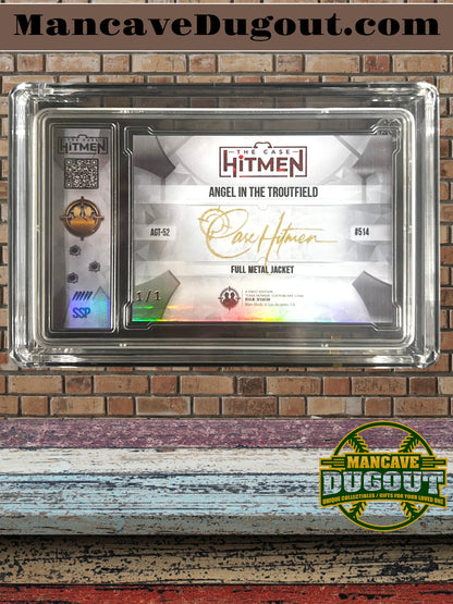 Mike Trout – Angel In The Troutfield – Full Metal Jacket - 2026 The Case Hitmen • Artist Proof 1/1