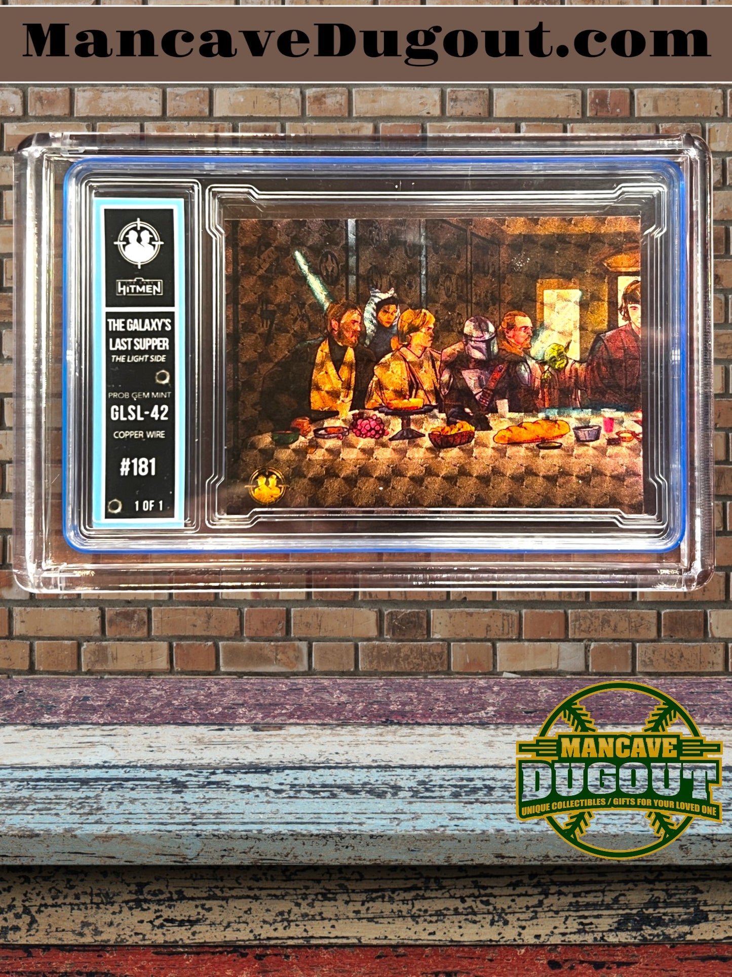 The Case Hitmen – 2024 The Galaxy’s Last Supper – Copper Wire Edition - The Dark Side • #181 • #182 • #GLSD 42 • 1/1