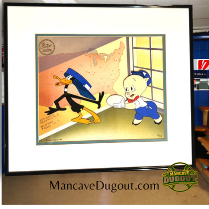 Bob Clampett "Baby Bottleneck" Limited Edition Cel, Unframed and Framed Signed COA