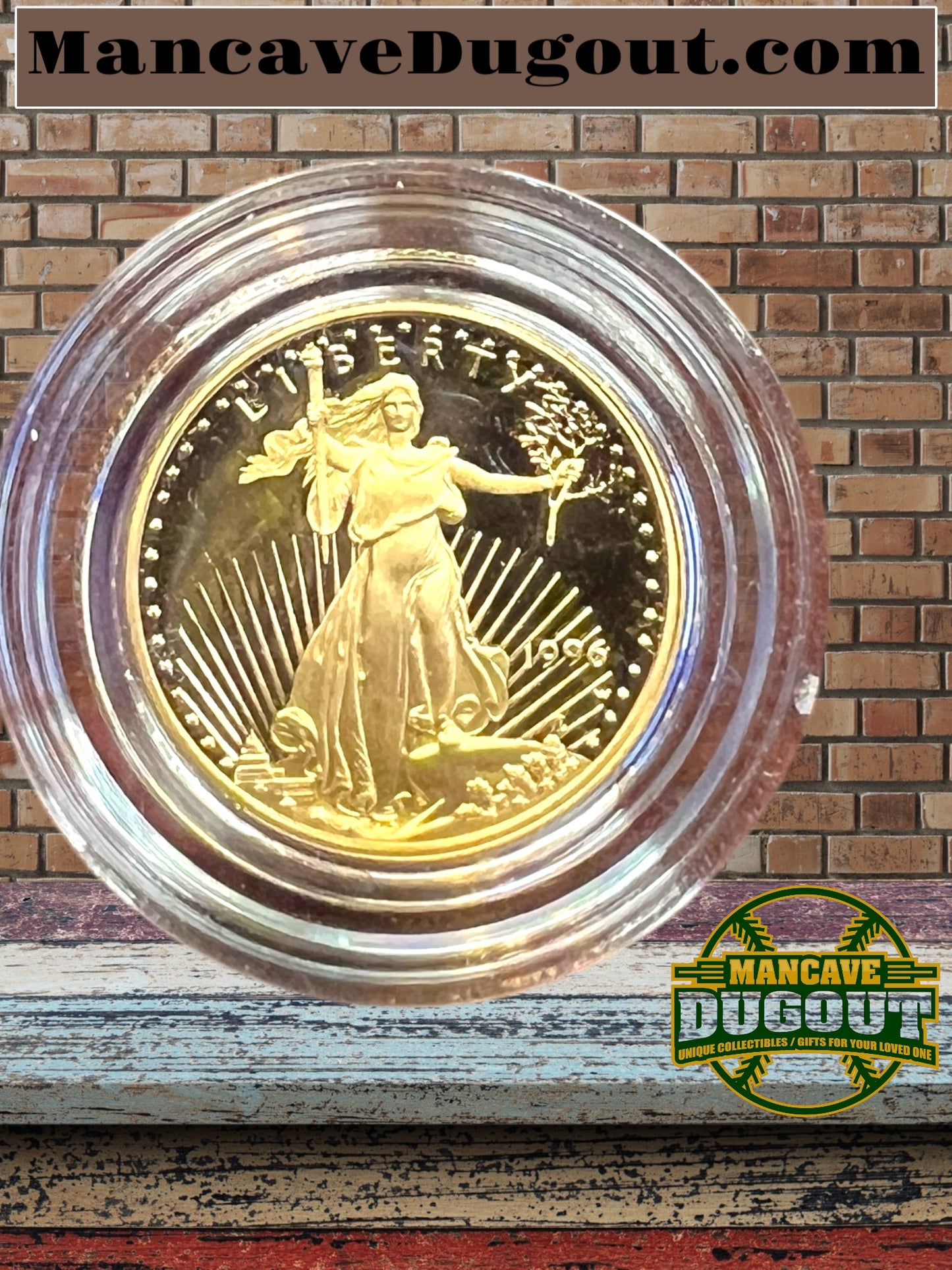 1996 American Eagle One-Tenth Ounce Gold Bullion Coin w/Box & COA