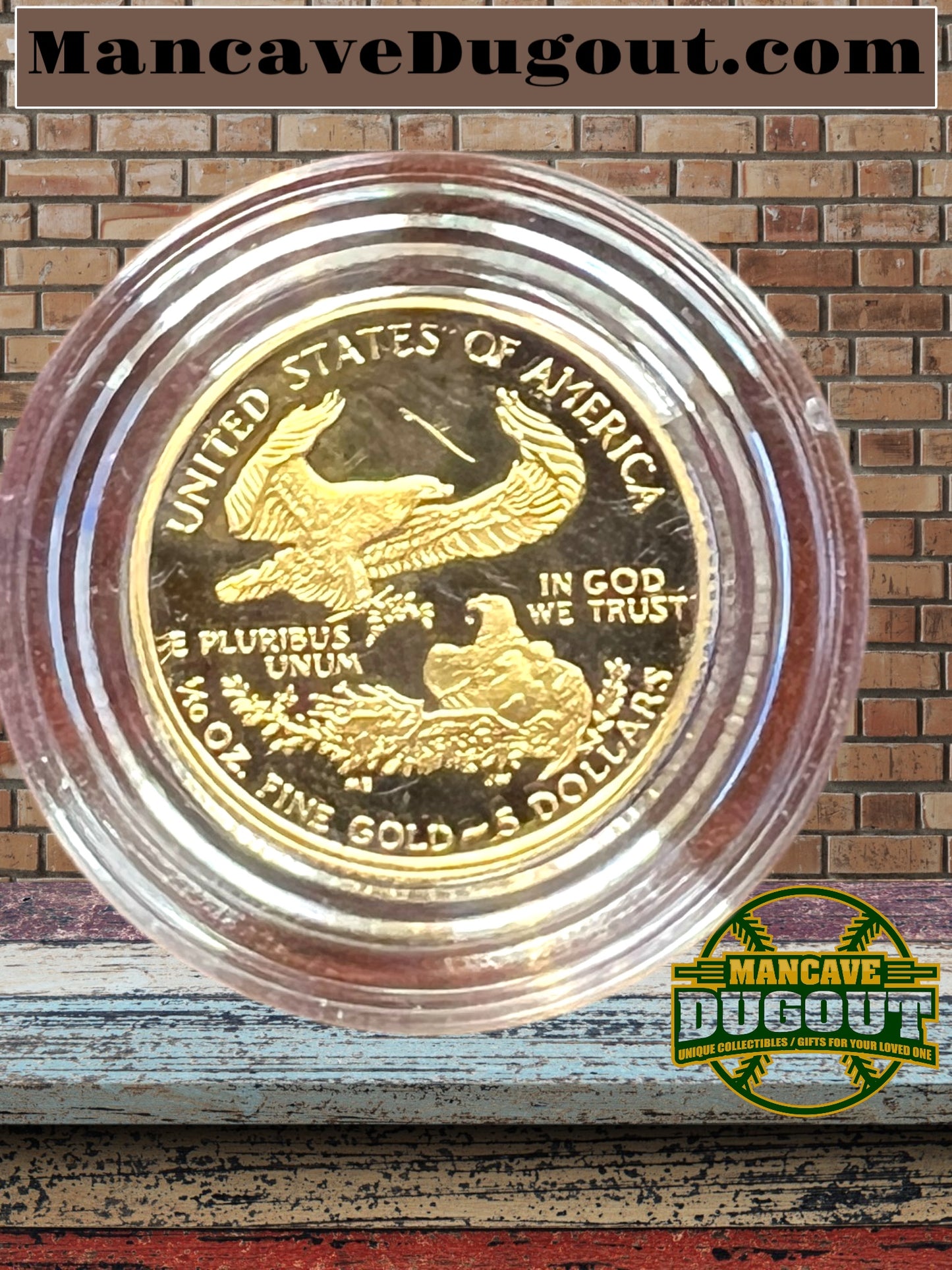 1996 American Eagle One-Tenth Ounce Gold Bullion Coin w/Box & COA