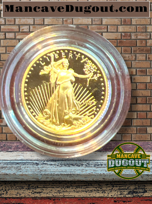 1993 American Eagle One-Tenth Ounce Gold Bullion Coin w/Box & COA