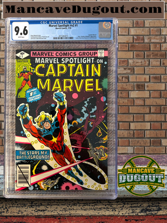 Vintage 1979 Marvel Spotlight 1 Comic Book – CGC 9.6 w/Diamond LHC