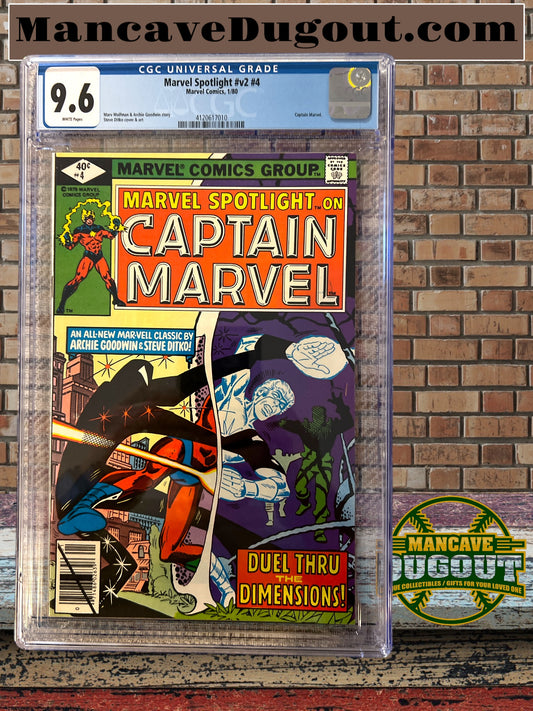 Vintage 1980 Marvel Spotlight #4 Comic Book - CGC 9.6