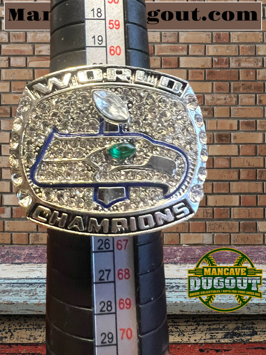 2013-2014 Seattle Championship Souvenir Ring - Wilson