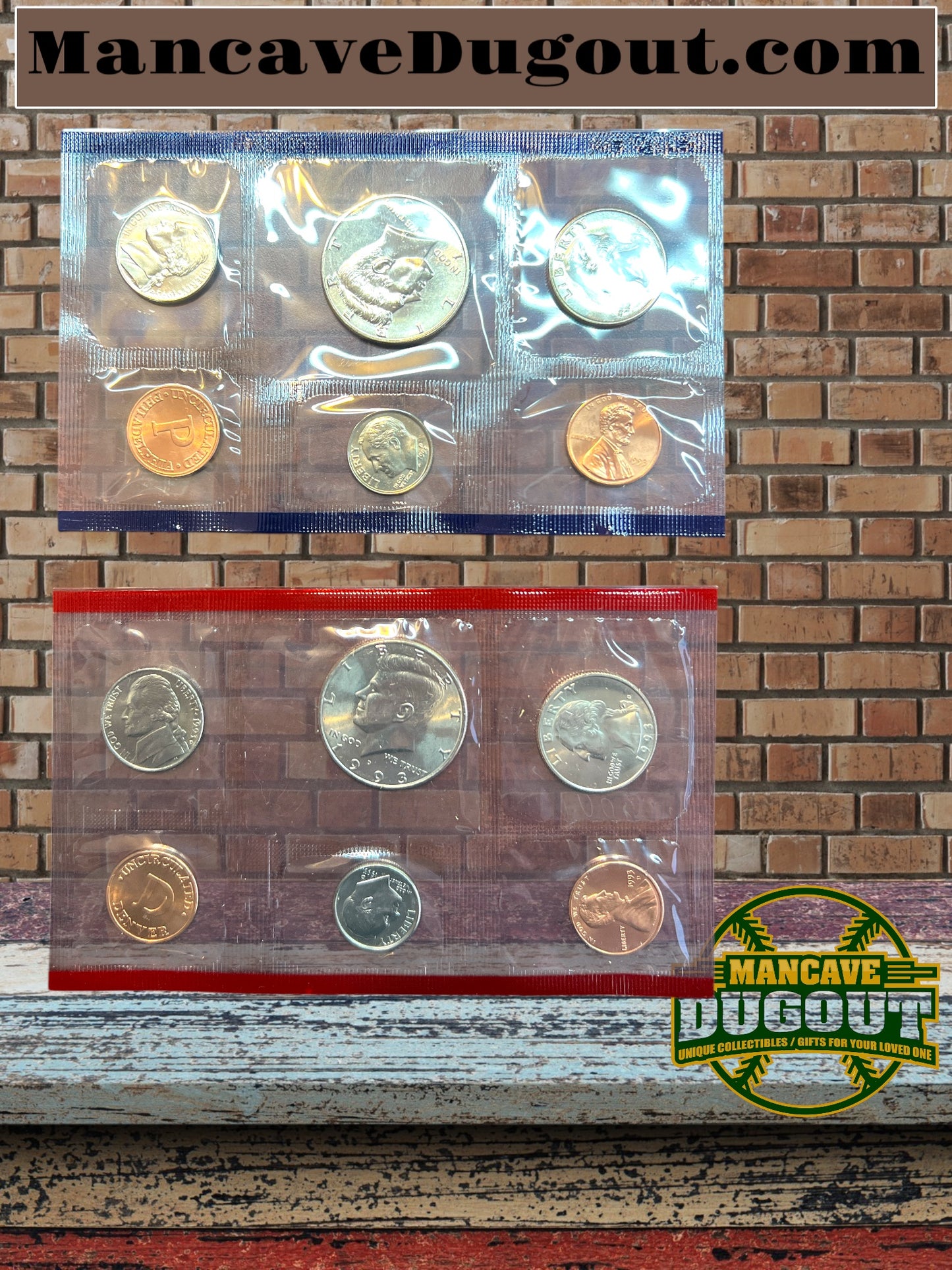 1993 US Mint Uncirculated Coin Set - In Excellent Condition - P & D Mints