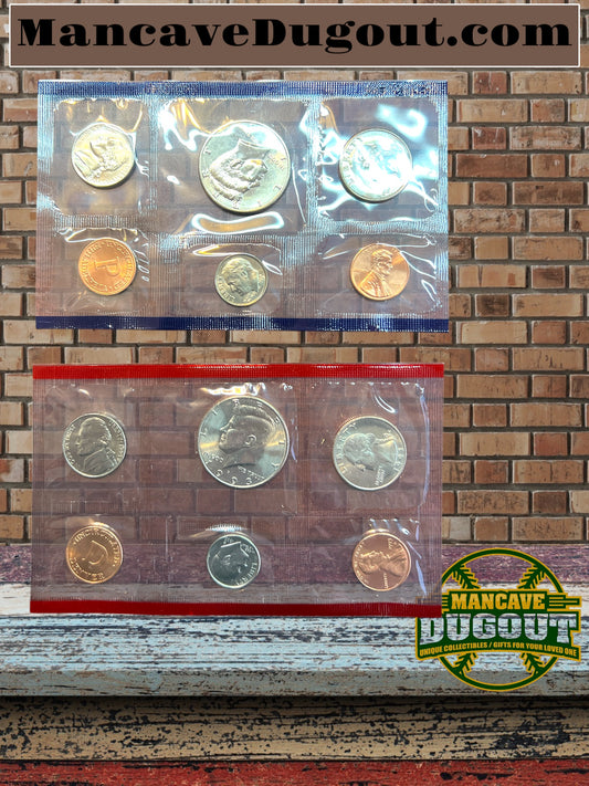 1993 US Mint Uncirculated Coin Set - In Excellent Condition - P & D Mints