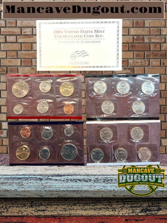 2004 United States US Mint 22 Coin P & D Uncirculated Coin Set