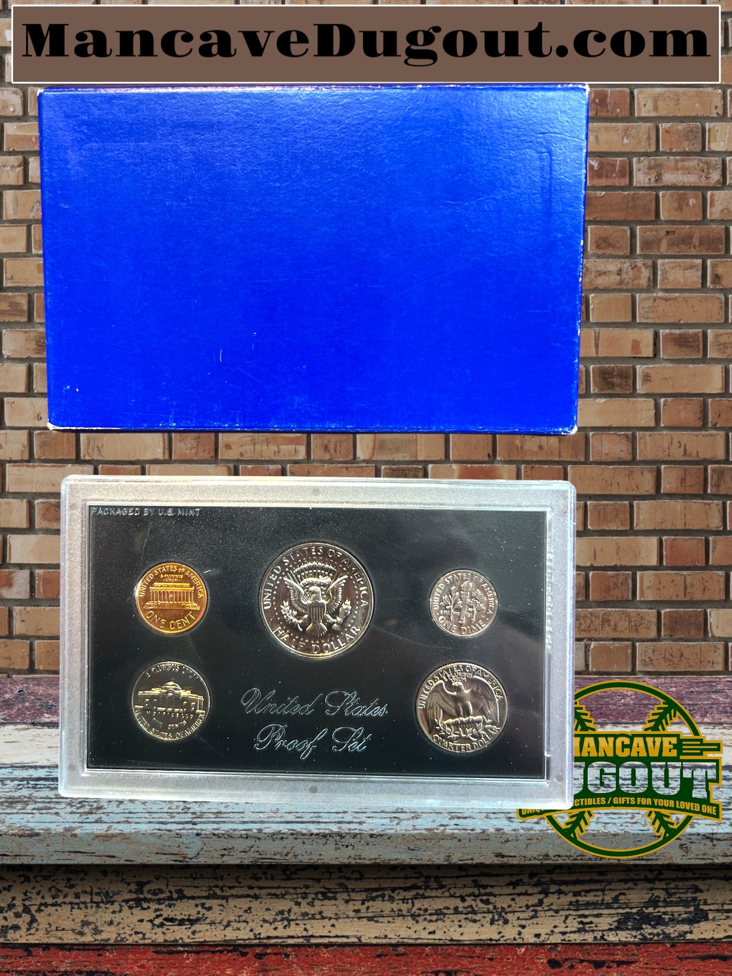 1972 US Mint 5 Coin Proof Set w/ Original Box