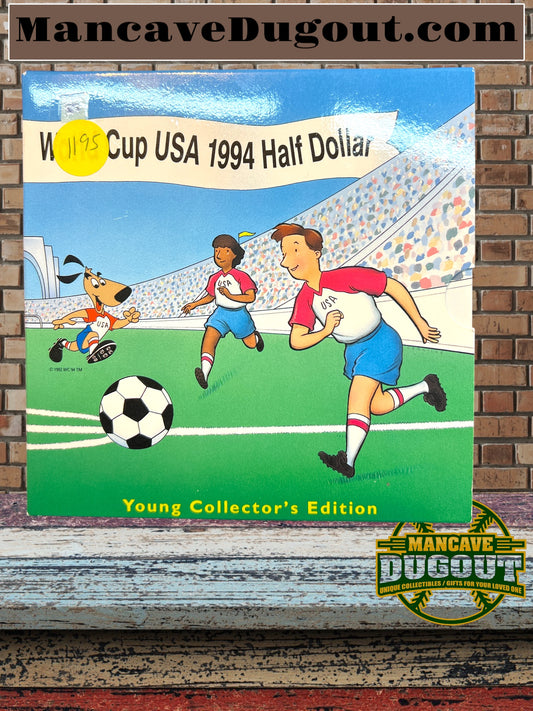 1994 World Cup Half Dollar Coin, Young Collector's Edition, US Mint