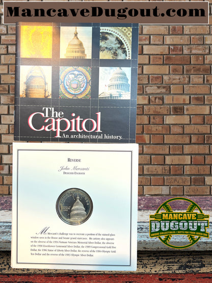 The 1994 Bicentennial of the U.S. Capitol Commemorative Proof Silver Dollar