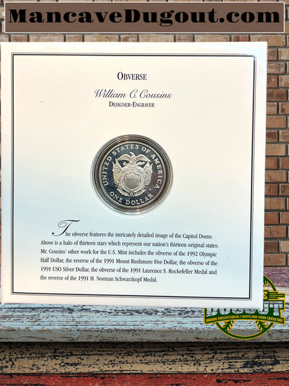 The 1994 Bicentennial of the U.S. Capitol Commemorative Proof Silver Dollar