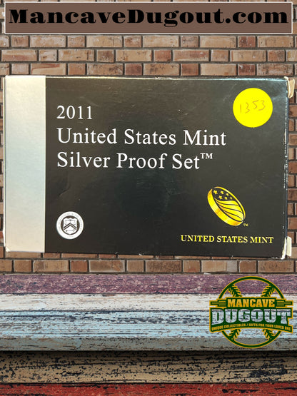 2011-S US Mint Silver Proof Set with Box/COA - 14 Coin Set