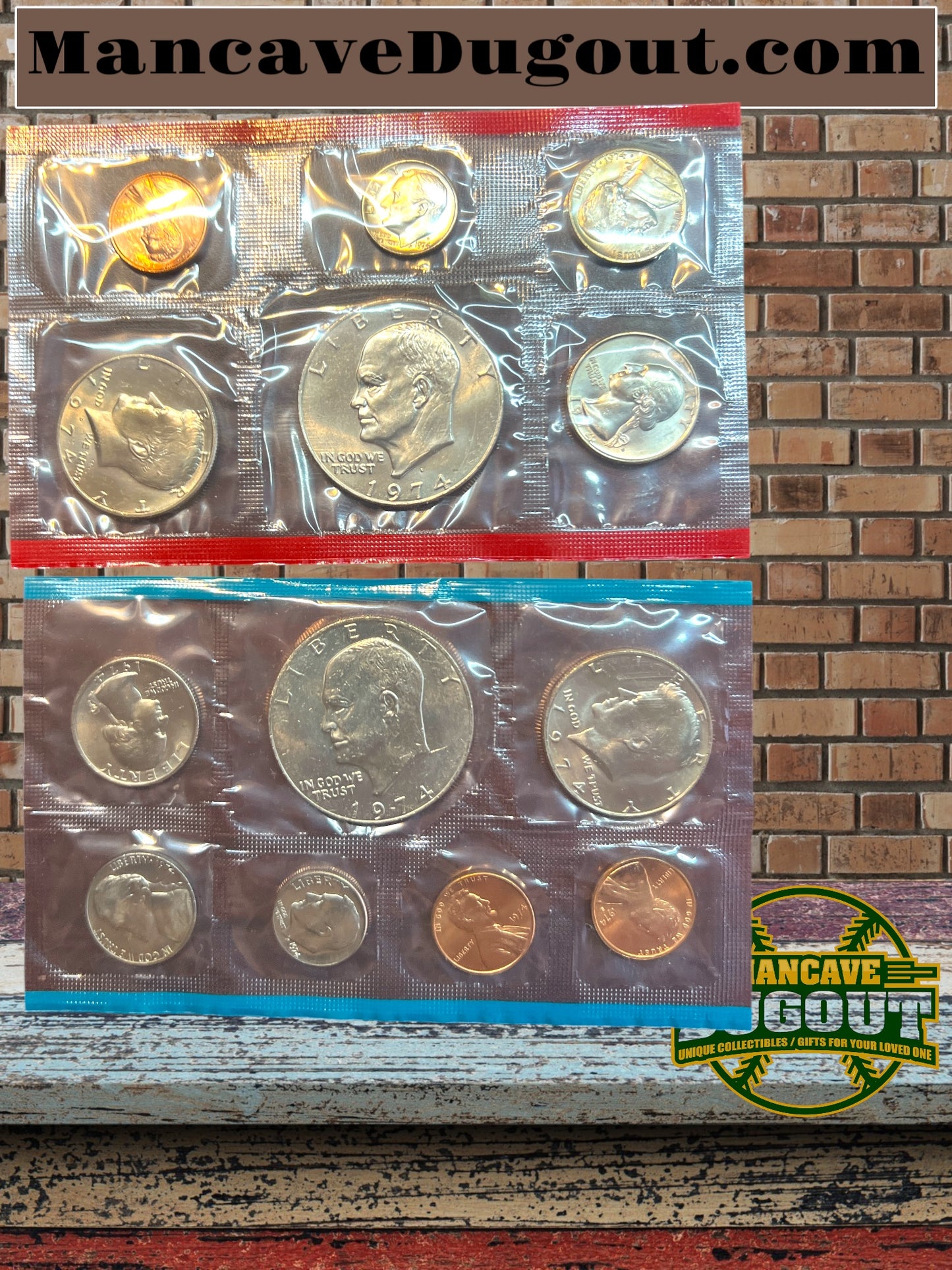 1974 Uncirculated Coin Set U.S Mint Original Government Packaging OGP