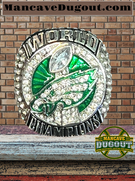 Philadelphia Eagles Super Bowl Ring (2018) - Championship Souvenir Ring - Size 13