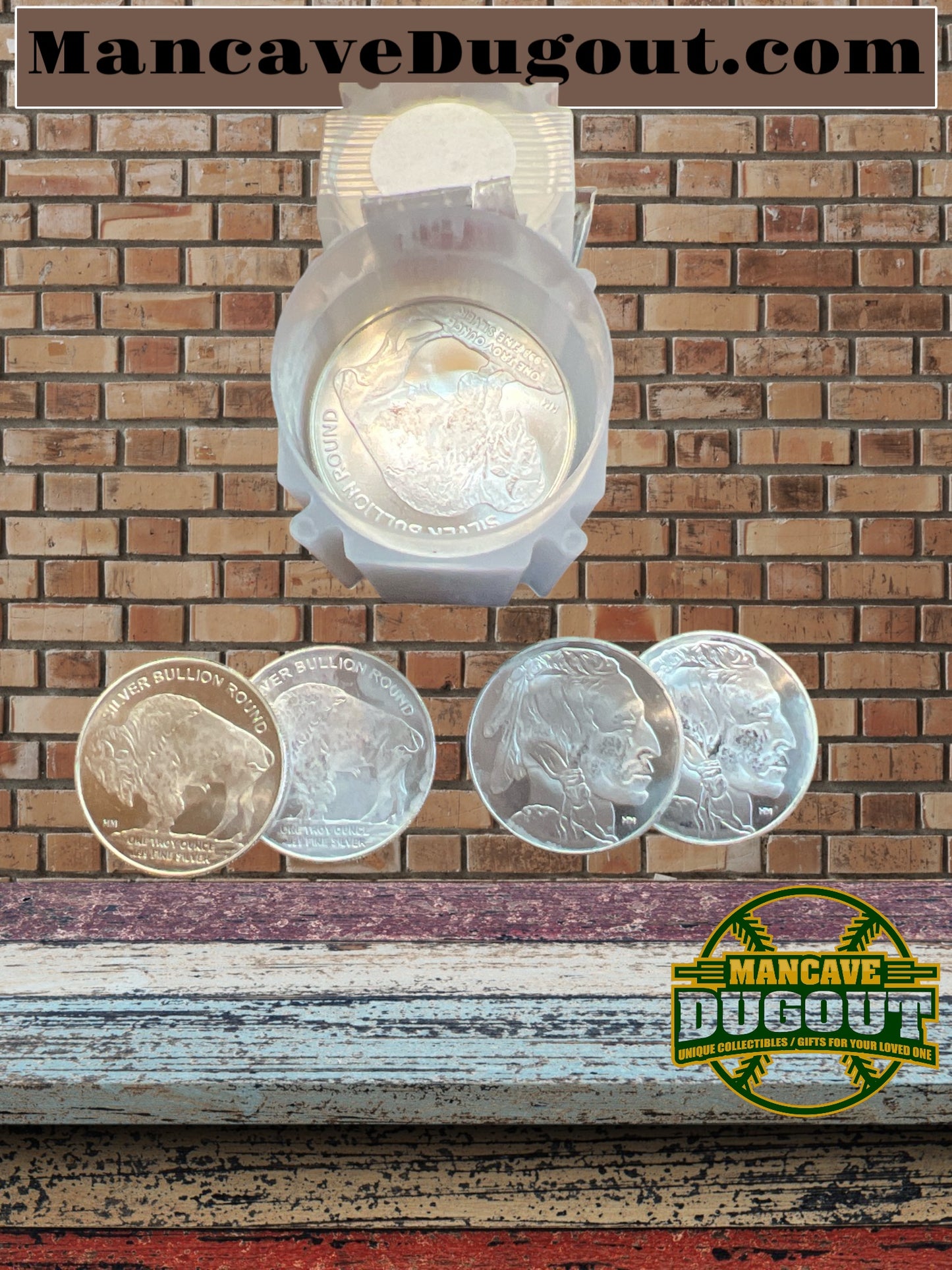 1 oz Silver Round - Buffalo Rounds - .999 Fine Silver