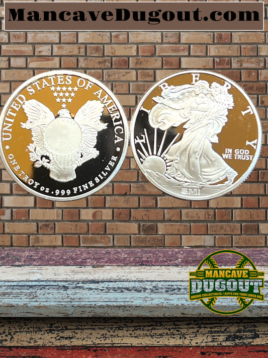 American Eagle Walking Liberty-SMI-.999-1 oz Round