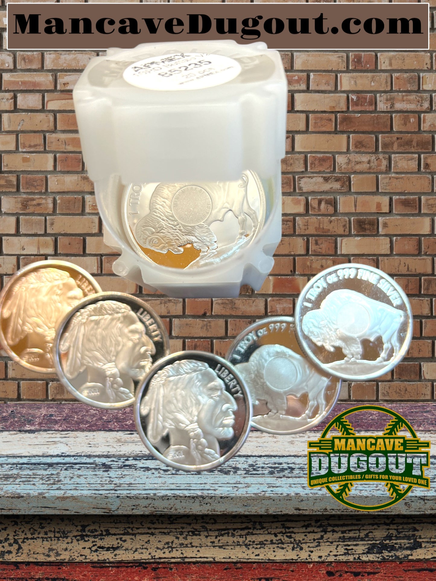 1 oz Silver Round - Buffalo Rounds - .999 Fine Silver - SMI