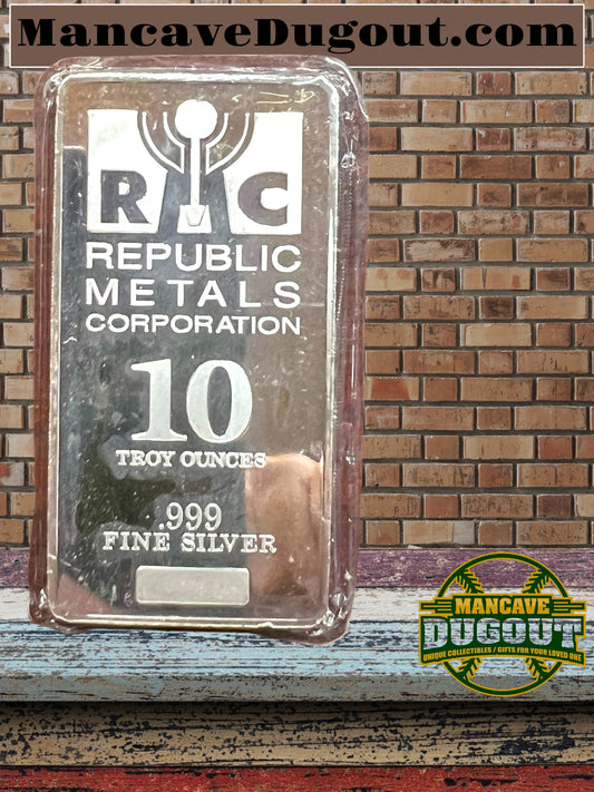 RMC 10 Oz Silver Bars