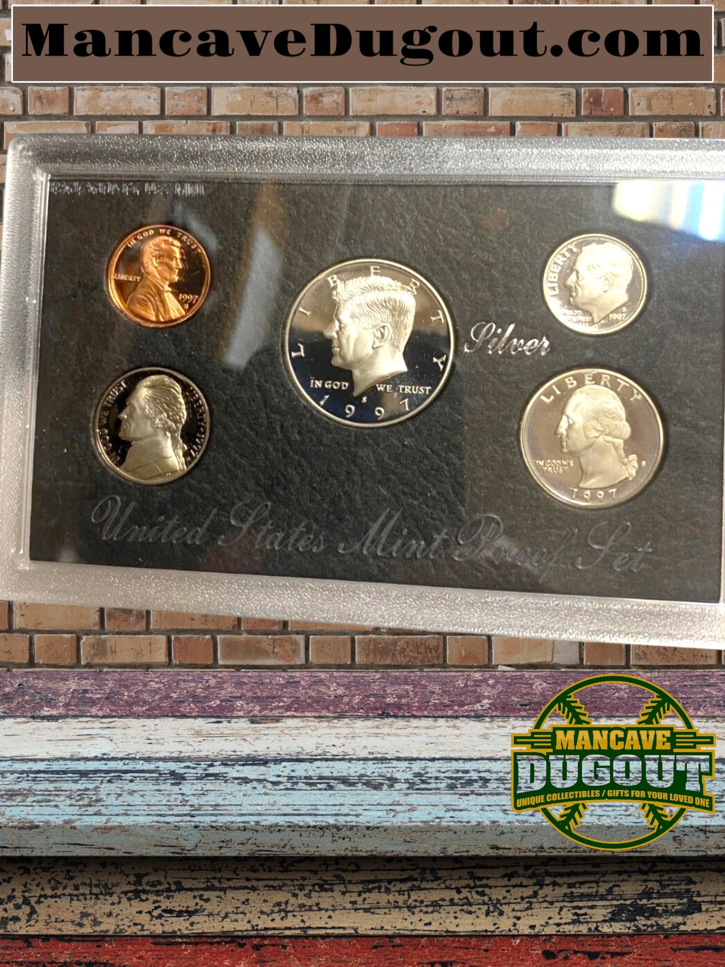 1997-S US Mint Silver Proof Set OGP CoA, Box