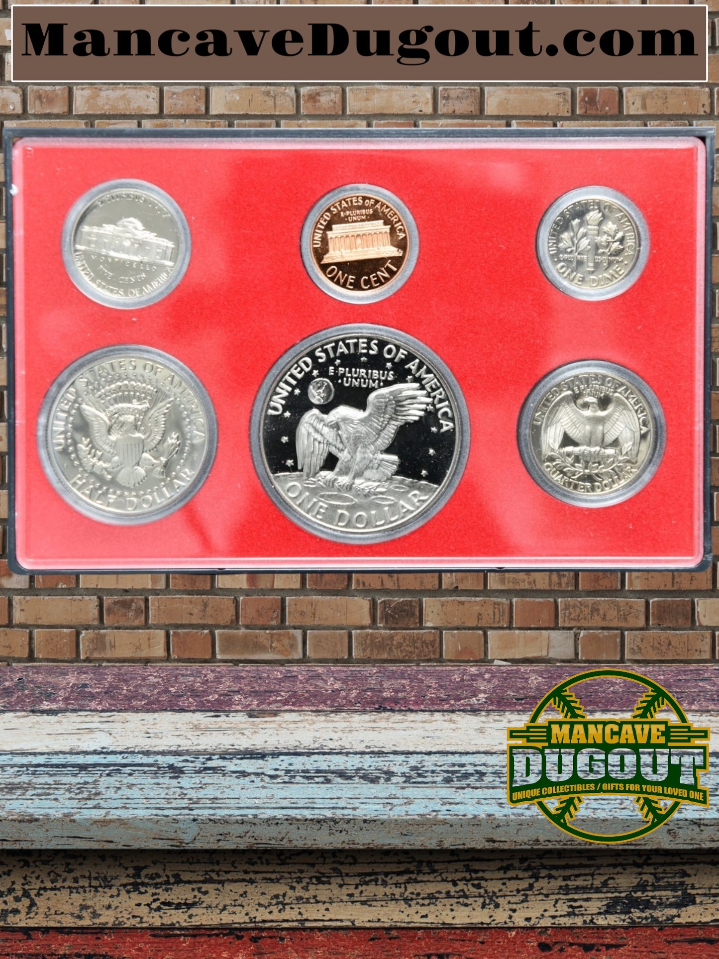 1977 Clad US Proof 6 Coin Set w/ OGP