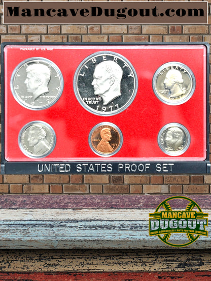 1977 Clad US Proof 6 Coin Set w/ OGP