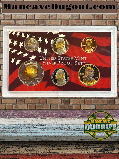 2004 US Mint Silver Proof 11 Coin Set Original Government Packaging OGP