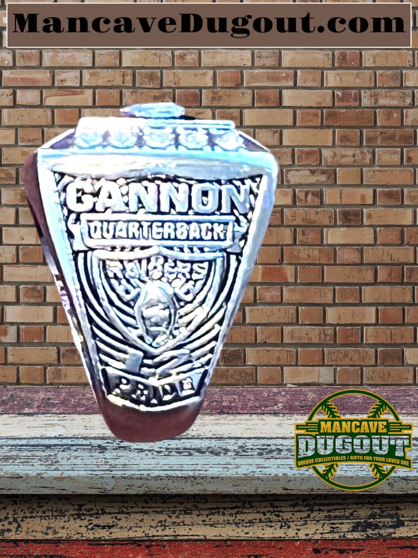 Oakland Raiders-Souvenir Championship Rings 6 pcs together-W/Wooden Box