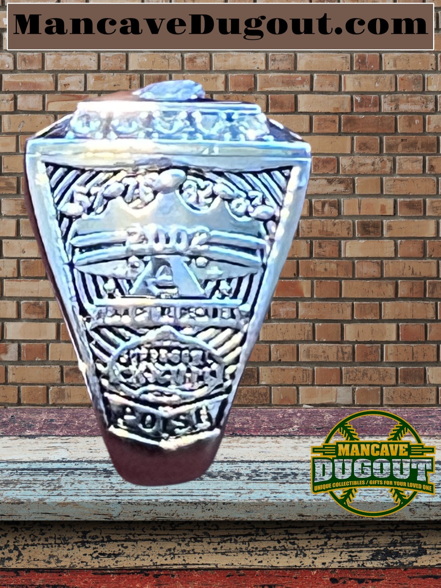 Oakland Raiders-Souvenir Championship Rings 6 pcs together-W/Wooden Box