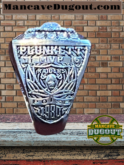 Oakland Raiders-Souvenir Championship Rings 6 pcs together-W/Wooden Box