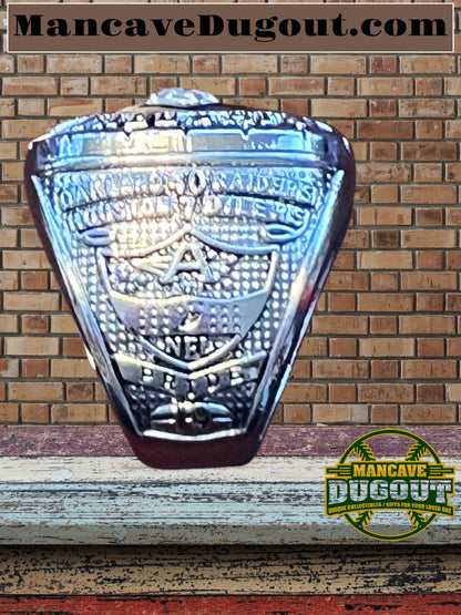 Oakland Raiders-Souvenir Championship Rings 6 pcs together-W/Wooden Box