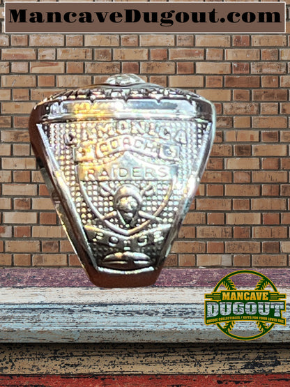 Oakland Raiders-Souvenir Championship Rings 6 pcs together-W/Wooden Box