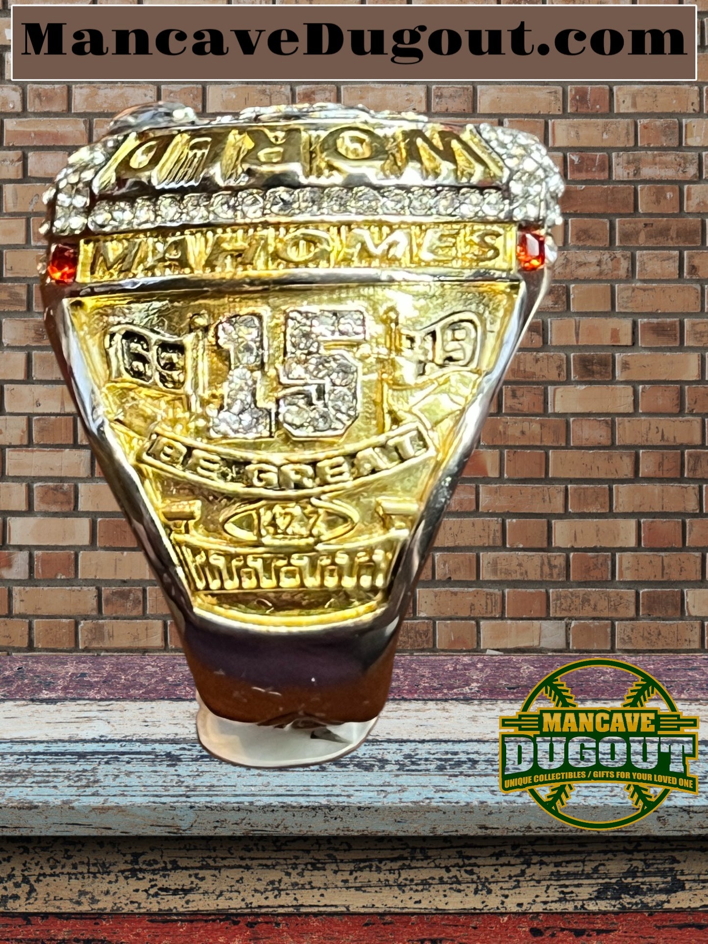 2019-2020 Kansas City - Patrick Mahomes Super Bowl Souvenir Ring - Size 11