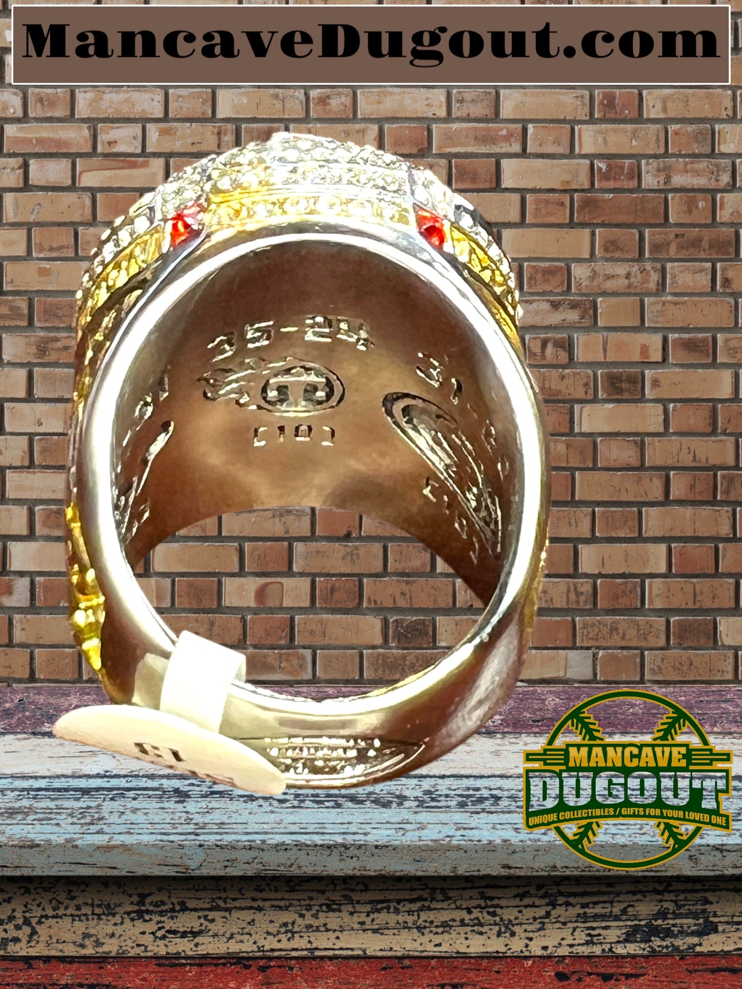 2019-2020 Kansas City - Patrick Mahomes Super Bowl Souvenir Ring - Size 11