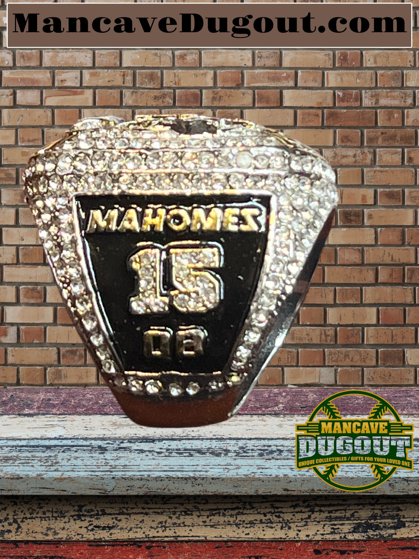 2023-2024 58th Kansas Chiefs Championship Souvenir Ring – Mahomes