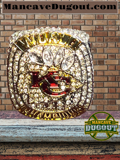 2023-2024 58th Kansas Chiefs Championship Souvenir Ring – Mahomes