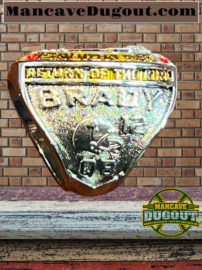 2020-2021 season Tampa Bay Tom Brady Football Championship Souvenir Ring