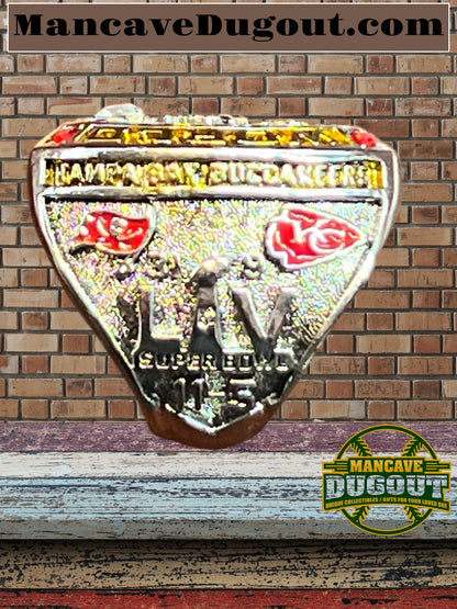 2020-2021 season Tampa Bay Tom Brady Football Championship Souvenir Ring