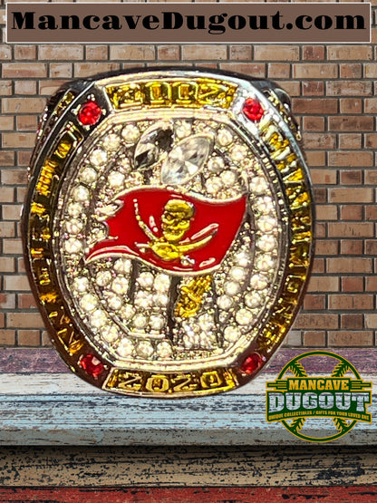 2020-2021 season Tampa Bay Tom Brady Football Championship Souvenir Ring