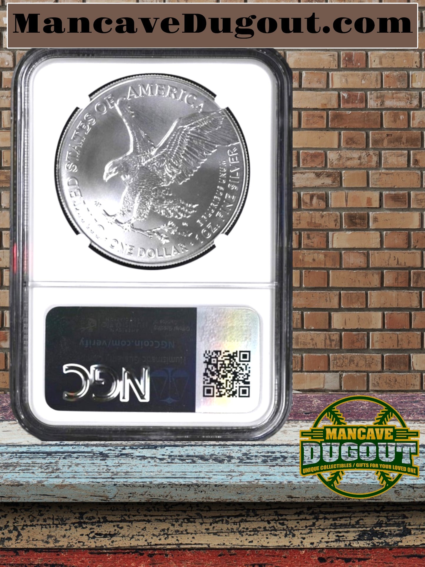 2024 P Silver Eagle with Star Privy NGC MS69 with Brown Label