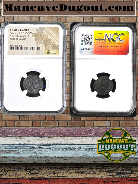 ROMAN EMPIRE Lot of 3 assorted NGC Certified Ancient Coins-A