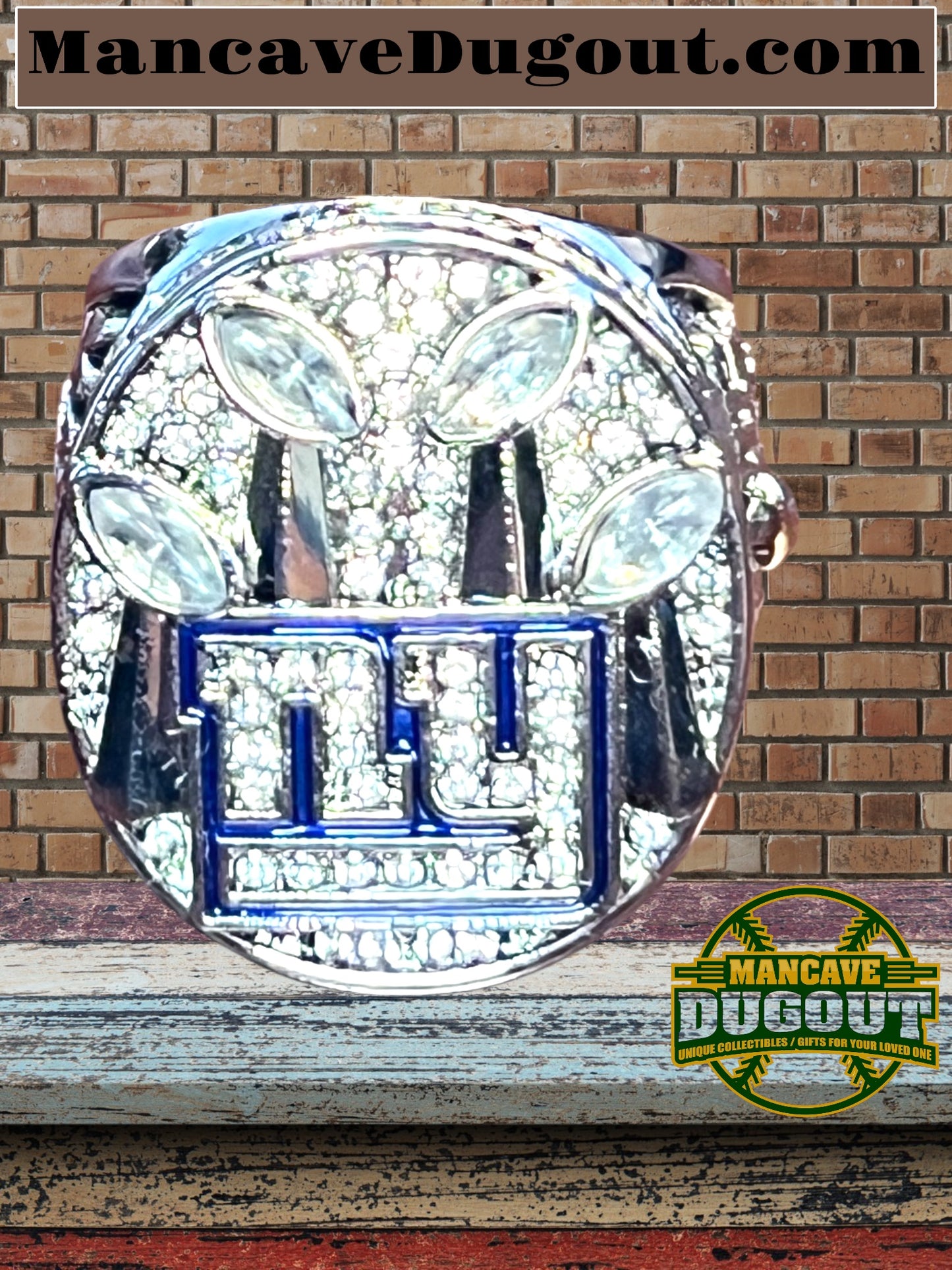 2011 NFL New York Giants Championship Souvenir Ring Classic Alloy