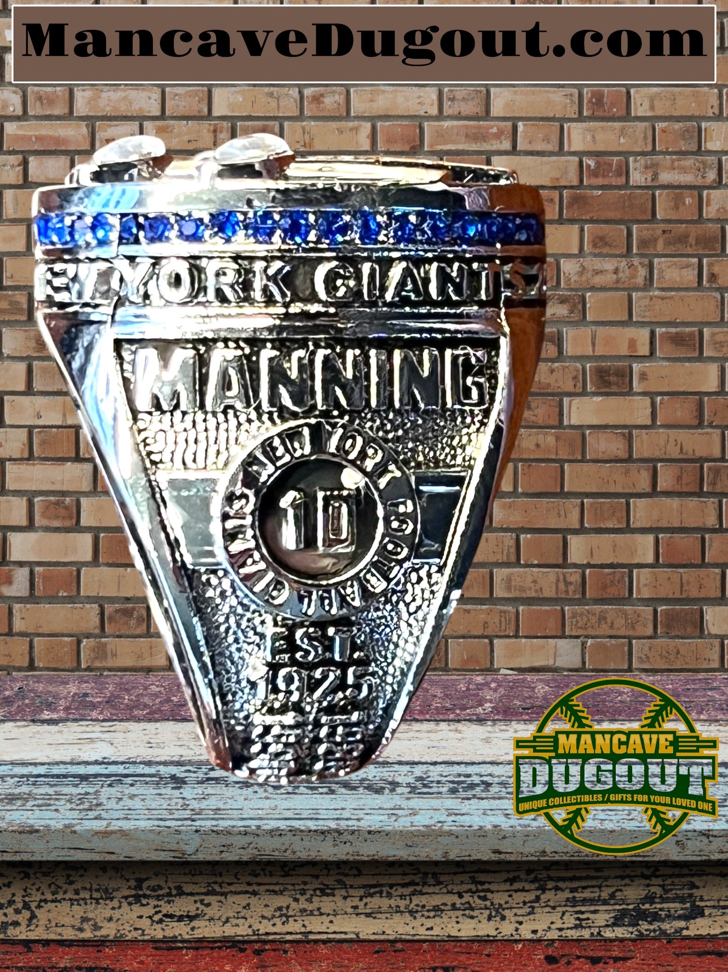 2011 NFL New York Giants Championship Souvenir Ring Classic Alloy