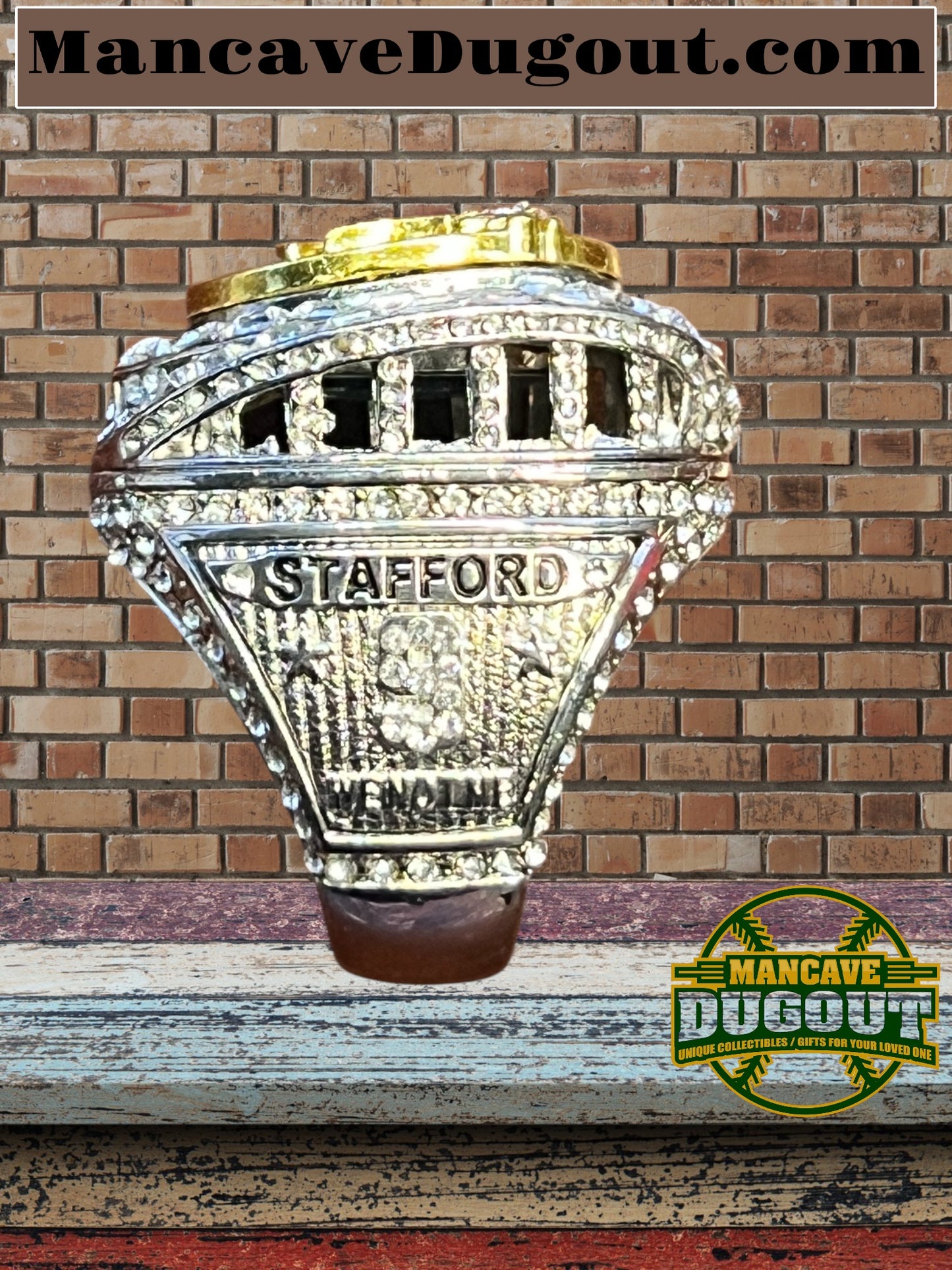2022 LA Rams Souvenir Championship Ring-Stafford
