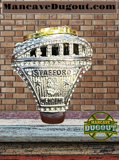 2022 LA Rams Souvenir Championship Ring-Stafford