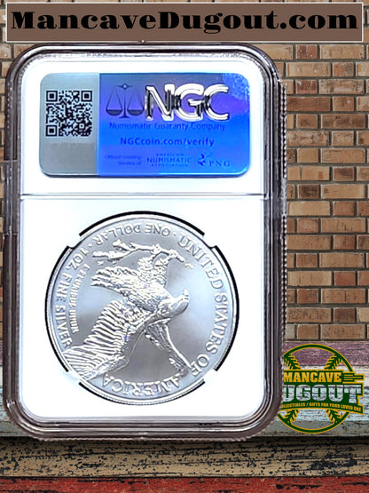2024 P Silver Eagle with Star Privy NGC MS69 - Early Release