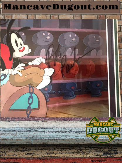 Animaniacs-Orig. Animation Cel-Yakko, Wakko, Dot-Toy Shop Terror-Signed-RARE